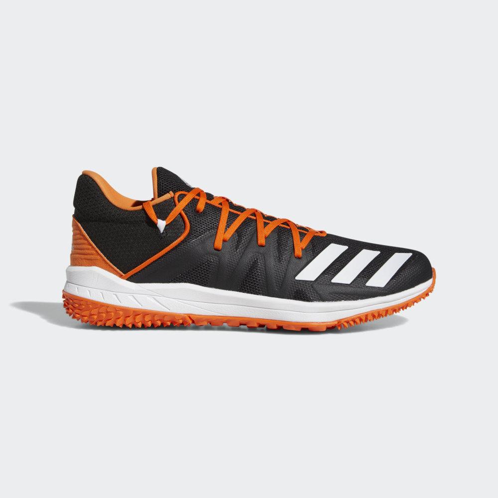 Adidas Men's Speed Turf Baseball Shoes Black/White/Orange Ireland G27686